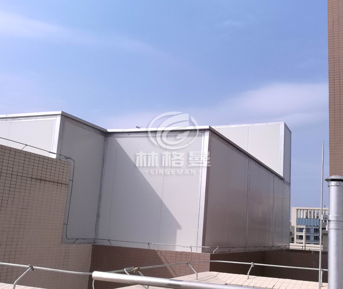 萬科天譽公館商業油煙排風機噪聲治理